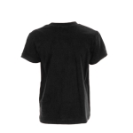 T-shirt económica para crianças em algodão 135 g/m2 cor preto