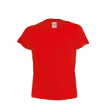 T-shirt económica para crianças em algodão 135 g/m2 cor vermelho