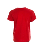 T-shirt económica para crianças em algodão 135 g/m2 cor vermelho