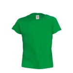 T-shirt económica para crianças em algodão 135 g/m2 cor verde