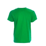 T-shirt económica para crianças em algodão 135 g/m2 cor verde