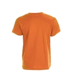 T-shirt económica para crianças em algodão 135 g/m2 cor cor-de-laranja