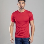 T-shirts desportivas em poliester para sublimar 135 g/m2 MKT Layom segunda vista