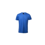 T-shirt desportiva reciclada e transpirável 135 g/m2 MKT Markus cor azul primeira vista