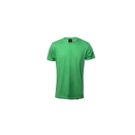 T-shirt desportiva reciclada e transpirável 135 g/m2 MKT Markus cor verde primeira vista