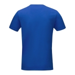 T-shirt orgânica para personalizar com logo cor azul real