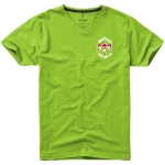 T-shirts em material orgânico com logotipo vista impressão serigrafia