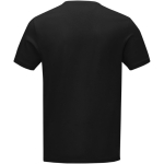 T-shirts em material orgânico com logotipo segunda vista traseira