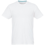 T-shirt personalizada em material reciclado segunda vista frontal