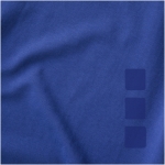 T-shirt básica de manga comprida com logo terceira vista traseira