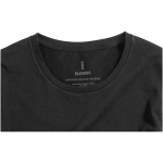 T-shirt básica de manga comprida com logo vista traseira