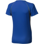 T-shirt desportiva para mulher com logotipo vista traseira