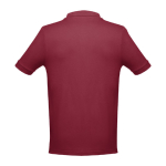 Polo corporativo de algodão em diversas cores 195 g/m2 THC Adam cor bordeaux segunda vista