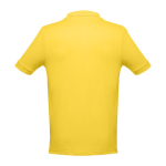 Polo corporativo de algodão em diversas cores 195 g/m2 THC Adam cor amarelo segunda vista