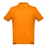 Polo corporativo de algodão em diversas cores 195 g/m2 THC Adam cor cor-de-laranja