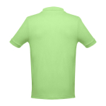 Polo corporativo de algodão em diversas cores 195 g/m2 THC Adam cor verde-claro