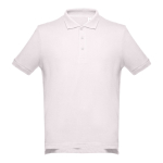 Polo corporativo de algodão em diversas cores 195 g/m2 THC Adam cor cor-de-rosa claro