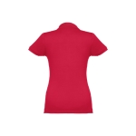 Polo em diversas cores para mulher em algodão 195 g/m2 THC Eve cor vermelho segunda vista