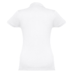 Polo em diversas cores para mulher em algodão 195 g/m2 THC Eve cor branco