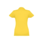 Polo em diversas cores para mulher em algodão 195 g/m2 THC Eve cor amarelo segunda vista