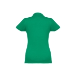 Polo em diversas cores para mulher em algodão 195 g/m2 THC Eve cor verde segunda vista