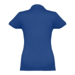 Polo em diversas cores para mulher em algodão 195 g/m2 THC Eve cor azul real