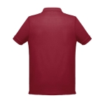 Polos com logo a cor total em algodão e poliester 200 g/m2 THC Berlin cor bordeaux segunda vista