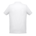 Polos com logo a cor total em algodão e poliester 200 g/m2 THC Berlin cor branco