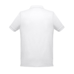 Polos com logo a cor total em algodão e poliester 200 g/m2 THC Berlin cor branco segunda vista