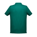 Polos com logo a cor total em algodão e poliester 200 g/m2 THC Berlin cor verde-escuro segunda vista