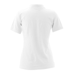 Polo para mulher com o logotipo da marca cor branco