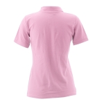 Polo para mulher com o logotipo da marca cor cor-de-rosa