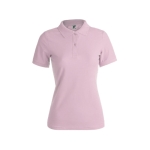 Polo para mulher com o logotipo da marca primeira vista