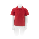 Polo promocional para crianças em algodão 180 g/m2 Keya cor vermelho segunda vista