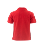 Polo promocional para crianças em algodão 180 g/m2 Keya cor vermelho