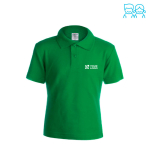 Polo promocional para crianças em algodão 180 g/m2 Keya vista principal