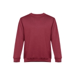 Sweatshirt de várias cores em poliester e algodão 300 g/m2 THC Delta cor bordeaux primeira vista