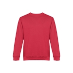 Sweatshirt de várias cores em poliester e algodão 300 g/m2 THC Delta cor vermelho primeira vista