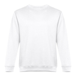 Sweatshirt de várias cores em poliester e algodão 300 g/m2 THC Delta cor branco