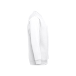 Sweatshirt de várias cores em poliester e algodão 300 g/m2 THC Delta cor branco terceira vista