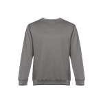 Sweatshirt de várias cores em poliester e algodão 300 g/m2 THC Delta cor cinzento-escuro primeira vista