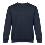 Sweatshirt de várias cores em poliester e algodão 300 g/m2 THC Delta cor azul-marinho