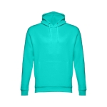 Hoodies personalizados en várias cores 320 g/m2 THC Phoenix cor turquesa primeira vista