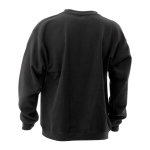 Sweatshirt personalizada unissexo para brinde cor preto