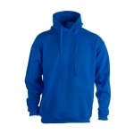 Sweatshirts em algodão e poliester com capuz 280 g/m2 Keya cor azul primeira vista