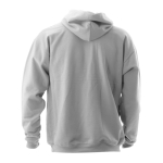 Sweatshirts em algodão e poliester com capuz 280 g/m2 Keya cor cinzento