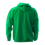 Sweatshirts em algodão e poliester com capuz 280 g/m2 Keya cor verde