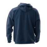 Sweatshirts em algodão e poliester com capuz 280 g/m2 Keya cor azul-marinho