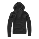 Sweatshirt com capuz de qualidade para mulher 300 g/m2 Elevate Life cor preto