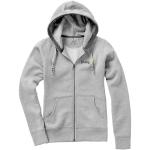 Sweatshirt com capuz de qualidade para mulher 300 g/m2 Elevate Life vista impressão serigrafia